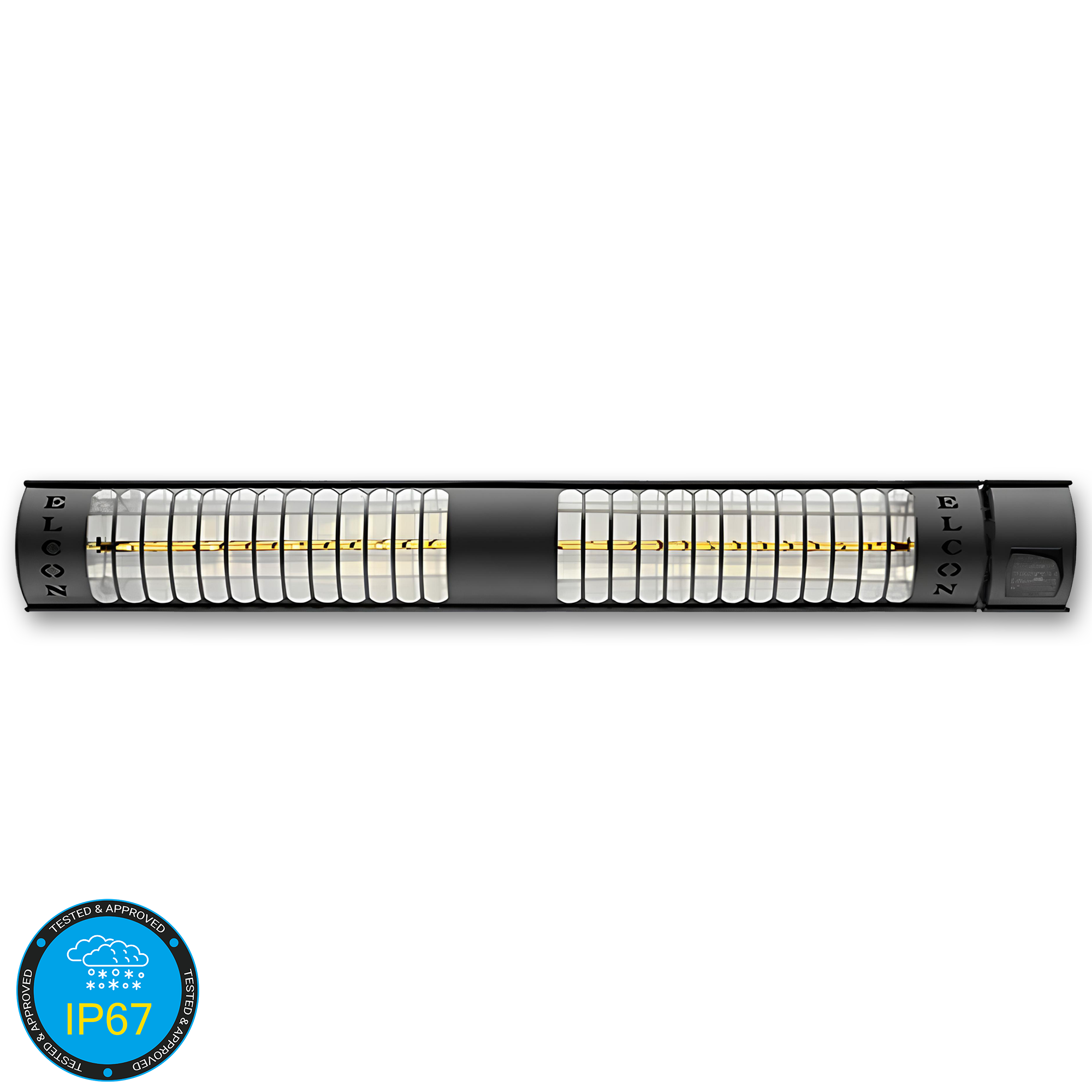 Weatherproof Outdoor Remote Controlled Electric Infrared Heater RCH-3000/8