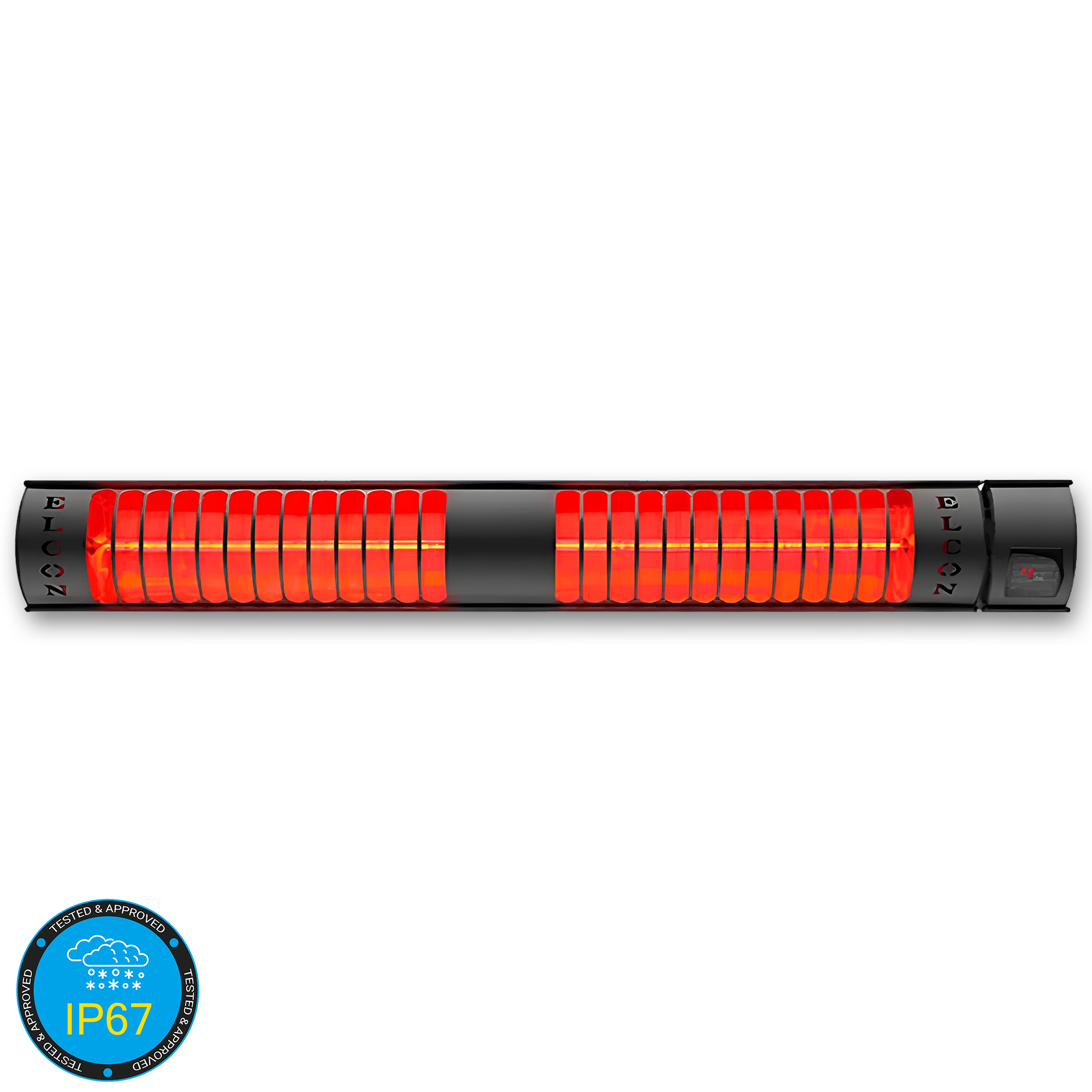 Weatherproof Outdoor Remote Controlled Electric Infrared Heater RCH-3000/8